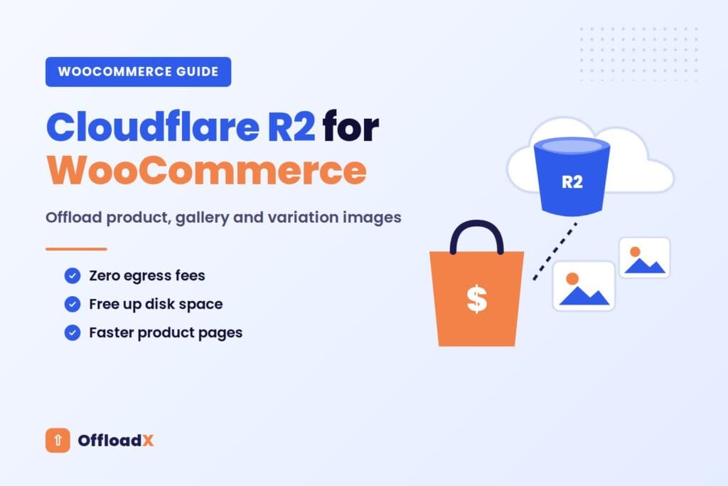 Cloudflare R2 for WooCommerce: offload product images with OffloadX