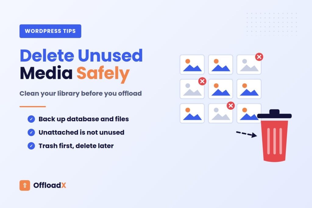 How to Delete Unused Media in WordPress Before You Offload