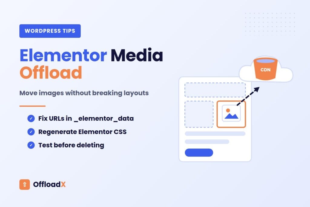 Elementor media offload – Elementor Media Offload