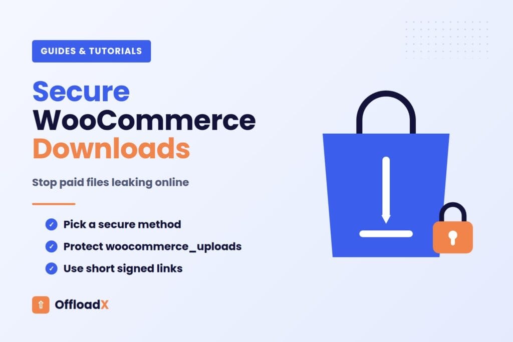 secure WooCommerce digital downloads – Secure WooCommerce Downloads